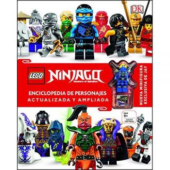 LEGO® NINJAGO Enciclopedia de personajes actualizada y ampliada: Incluye una Minifigura exclusiva de Jay - Varios Autores