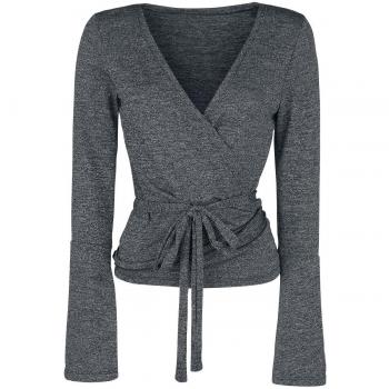 Outer Vision Ballerina Manga Larga Mujer Gris/Melé L