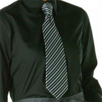 Nextday Catering A885 Tie, gris Tonal Stripe
