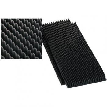 Monacor MDM-60 - Espuma de amortiguación para altavoces, 60mm, 100 x 50cm, 2 unidades