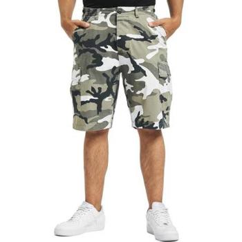 Pantalones cortos Brandit BDU Ripstop para Hombre - Camuflaje Nieve - Tallas S a 5XL