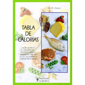 Tabla de calorías