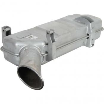 Silenciador de escape trasero DINEX DIN68403 con diseño específico para vehículos, fabricado en acero inoxidable, resistente a la corrosión, fácil instalación y compatible con diversas marcas y modelos