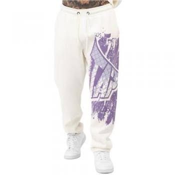 Pantalones de Chándal Tapout CF Blanco y Lila para Hombre