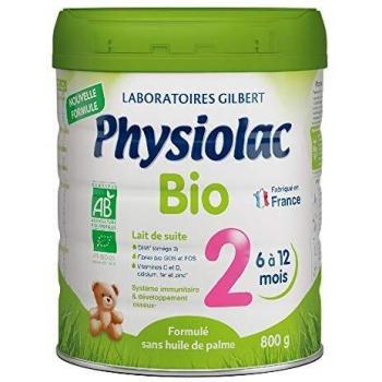 Physiolac Bio 2da Edad 6 12 Meses Caja de 800 Gramos
