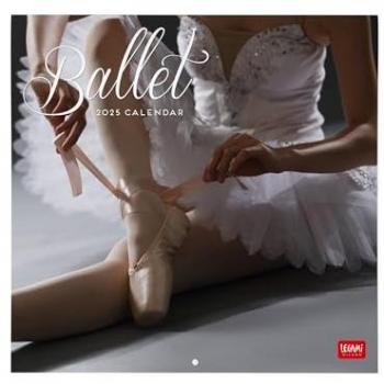 Calendario de Pared 2025 Ballet Legami Multilingüe 30 x 29 cm, 12 meses, planificador anual, espacio para notas, en 6 idiomas, incluye signos del zodiaco y fiestas internacionales
