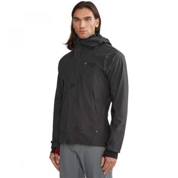 Chaqueta Impermeable Ligera con Capucha Klättermusen Asynja Azul Hombre