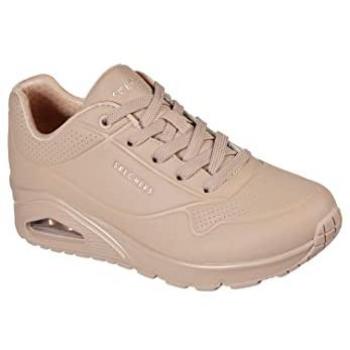 Zapatillas Deportivas para Mujer Skechers Uno Stand On Air Beige 38 con Cuña y Cordones