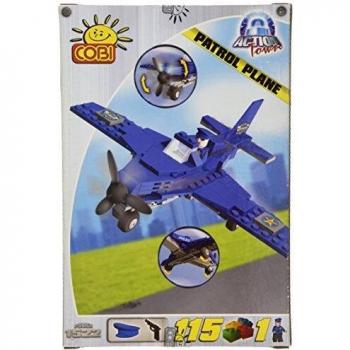 Set de construcción de avión de patrulla Action Town 115 piezas