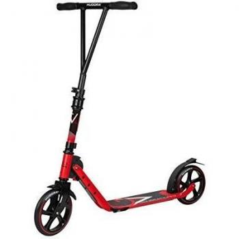 Hudora Big Wheel Generation V 205 - Patinete para niños y jóvenes, 14115, Rojo, 205