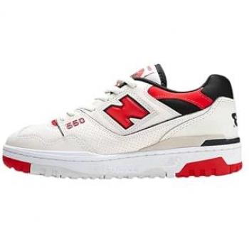 New Balance 550 Men's Sneakers in Sea Salt and White, Size UK 10.5-12