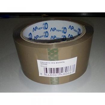 Aptape -CINTA ADHESIVA Aptape - EMBALAJE POLIPROPILENO MARRON 48MMx 66MT PRECINTO PPA MR