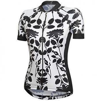 zerorh+ Venus W - Jersey para Mujer, Mujer, Ecd0730 28Pxl, Japan White/Black, X-Large