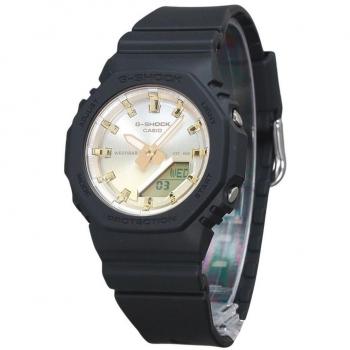 Casio G-Shock Sunset Glow Bio-Based Resin Gold Dial Women's Analog Digital Quartz Watch 200M