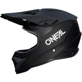 O'Neal Casco de Motocross para Niños 1SRS Solid Negro XL