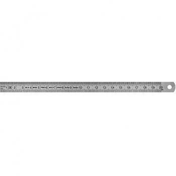 VOGEL 1010020020 - Regla flexible DIN 2768m Largo 200 mm - Sección 13 X 0,5 mm