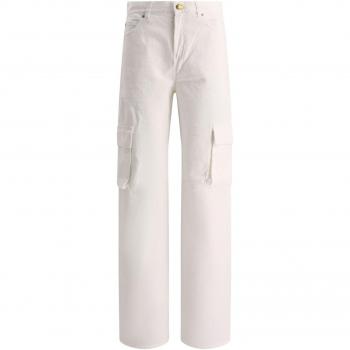 Pinko Women's Cady Jeans in White, Size 28, Style Number 102942A1MUZ14