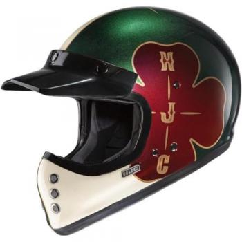 Casco HJC V60 Ofera MC4 - Motopasión Store, Casco HJC V60 Ofera - Rojo Verde (XS 54 55)