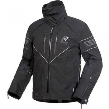 Rukka Realer GTX 62 - Chaqueta de motorista, color negro y blanco