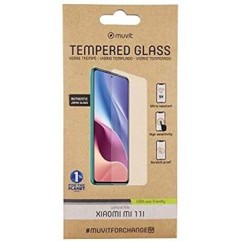 muvit for change Protector Pantalla Xiaomi Mi 11i Vidrio Templado Plano