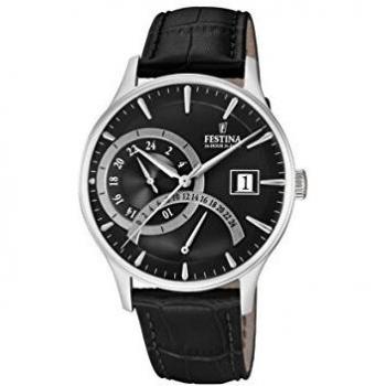 Festina Reloj Analógico para Hombre de Cuarzo con Correa en Cuero F16983/4