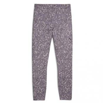 Mallas de Entrenamiento Puma Fav 7/8 Cintura Alta Mujer Gris y Lila