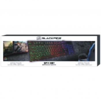 Teclado Gaming Slim Retroiluminado Blackfire BFX-301 para PC