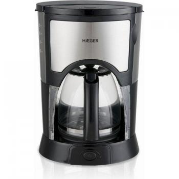 Cafetera Eléctrica Haeger Kopi, Capacidad de 12 Tazas, Potencia de 800W, Placa Calentadora para Mantener el Calor, Indicador de Nivel de Agua