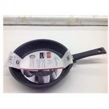 Lagostina Lavinia Sartén Antiadherente Ø 26 cm Revestimiento Mineral Meteorítico contra Rasguños, Olla Inducción, Gas y Horno con base de Acero Inoxidable y Aluminio, Mango Soft Touch con Orificio