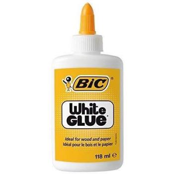 Pegamento BIC blanco 118 ml (paquete de 8)