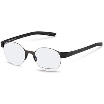 Gafas de Lectura Porsche Design P8812 A Armazones para Hombre Grises con Lentes Recetadas +2.50