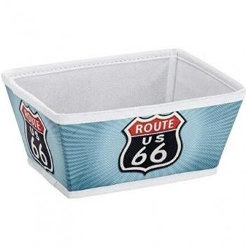 Wenko Vintage Route 66 Cesta para Baño S, Polipropileno, Multicolor, 15x19.5x275 cm