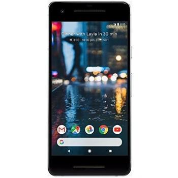Smartphone Google Pixel 2, Pantalla de 5, Memoria Interna de 128GB, RAM de 4GB, Cámara de 12.2MP, Sistema Android 8.0, Color Blanco - SIM Única
