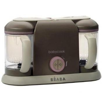 BEABA Baby cook - Robot de cocina Duo, color rosa