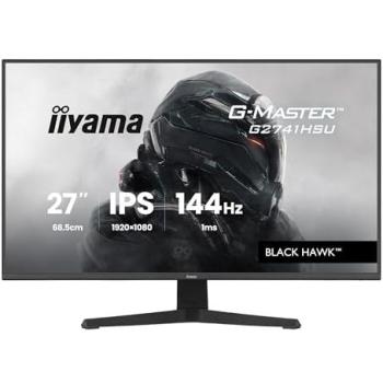 Monitor Gaming iiyama G-Master G2741HSU-B1 27 Full HD 144Hz IPS 1ms FreeSync G-SYNC USB