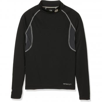 Skins Top Carbonyte Youth Thermal Long Sleeve MCK Neck - Prenda, color negro, talla l