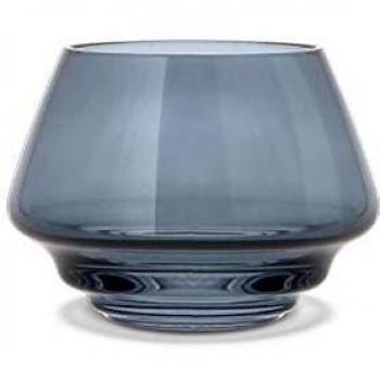 Holmegaard Portavelas, Azul, 10,4 x 10,4 x 8,2