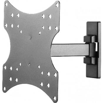 Soporte de Pared Articulado para TV LCD 23-42 Pulgadas, VESA hasta 200x200, Carga Máxima 20Kg, Inclinable y Giratorio