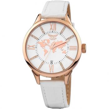 Aviator Women's Quartz Watch Model AVW8636L14 in Rose Gold