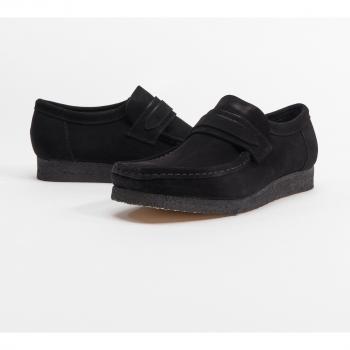Clarks Originals Wallabee Loafer - Black - Male - Size: UK 7