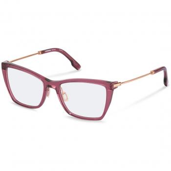 Rodenstock R8035 C Armazones para Mujer Rojas con lentes recetadas