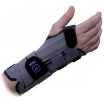 Airmed Muñequera Larga con Férula Sin Pulgar AM204G Talla S Color Gris