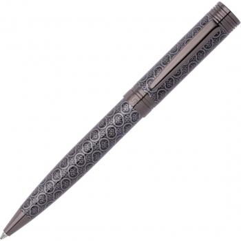 Cerruti 1881 Logomania Engravable Gun Metal & Dark Grey Ballpoint Pen