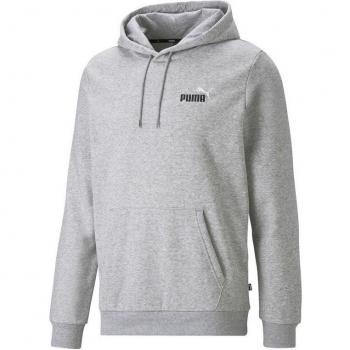 Sudadera Puma Essentials+ con logo bicolor gris