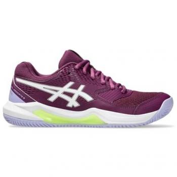 Zapatillas Asics Gel Dedicate 8 Padel Mujer Malva Intenso Blanco