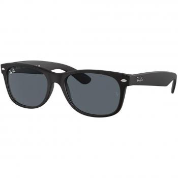 Ray-Ban RB2132 New Wayfarer 622/R5 Unisex Squadrata Nero Sunglasses