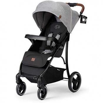 Kinderkraft Silla de Paseo Ligera CRUISER LX, Filtro de UPF50+, Impermeable, Suspensión, Gris
