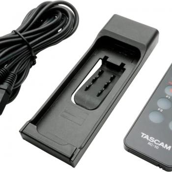 Tascam RC-10 Wired Remote Control for DR-40