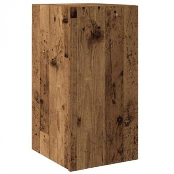 Mueble para TV madera de ingeniería envejecida 30,5x30x60 cm