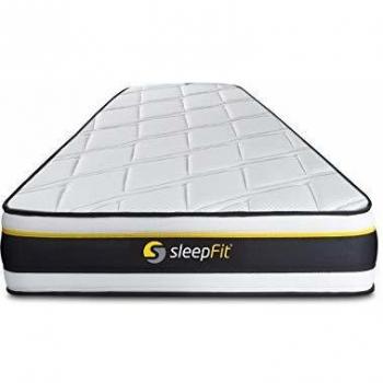 Colchón Sleepfit Soft 90 x 190 cm con Espuma HR, Muy Firme y Anti-transpirante